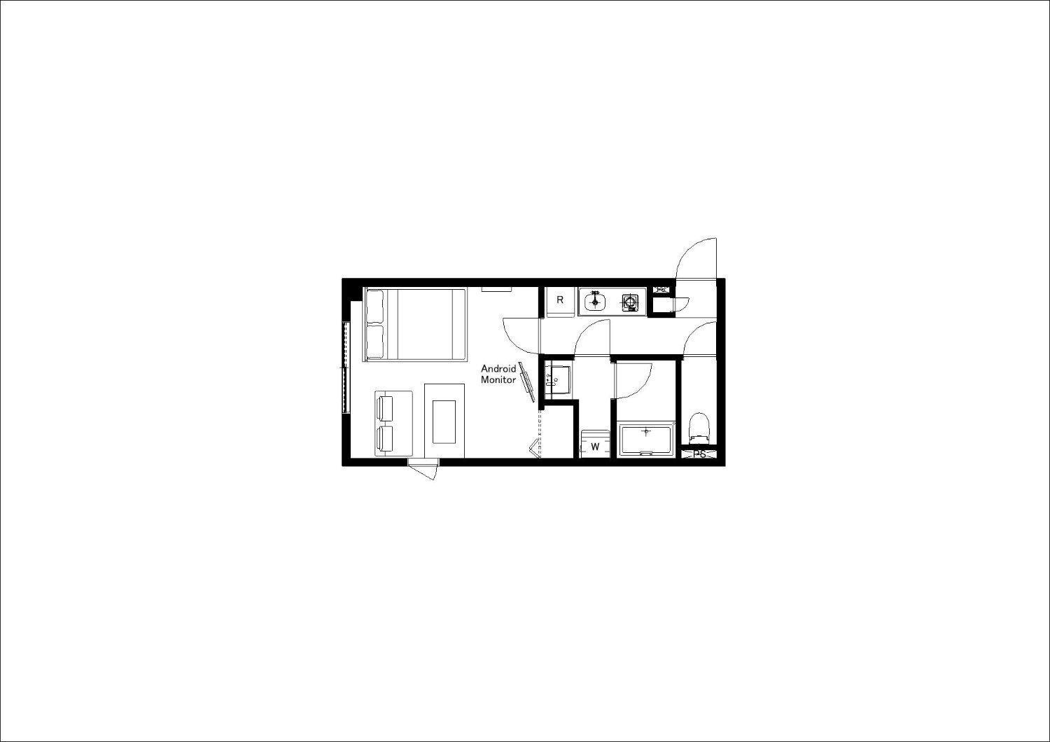 Wellsquareism Honancho Leilighet Tokyo Rom bilde